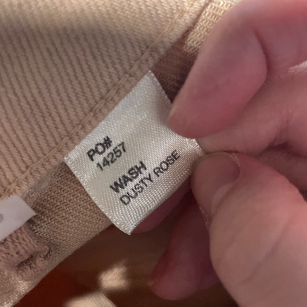 Reformation Blush Pink Wide-Leg Jeans - Picture 6 of 6